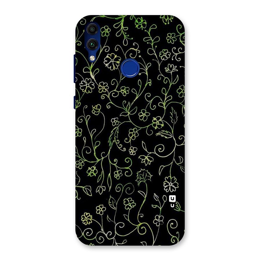Green Leaves Back Case for Honor 8C
