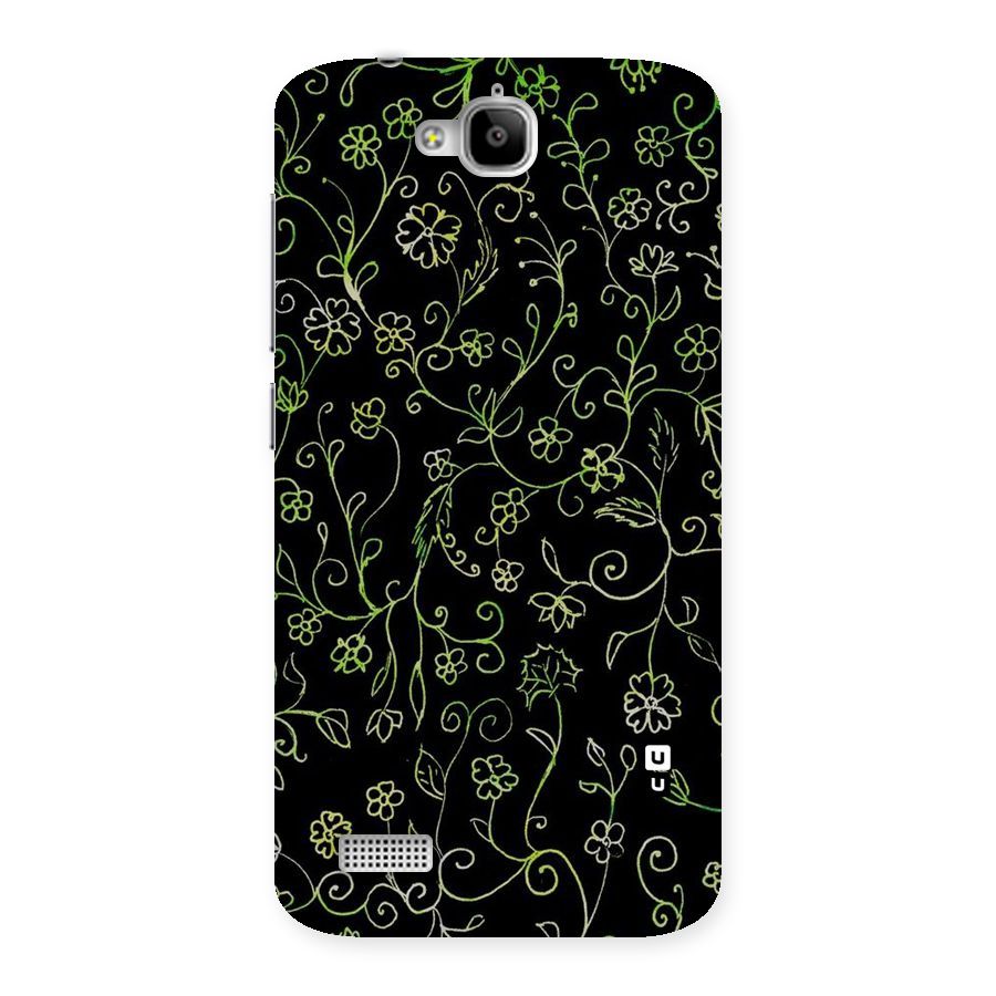 Green Leaves Back Case for Honor Holly