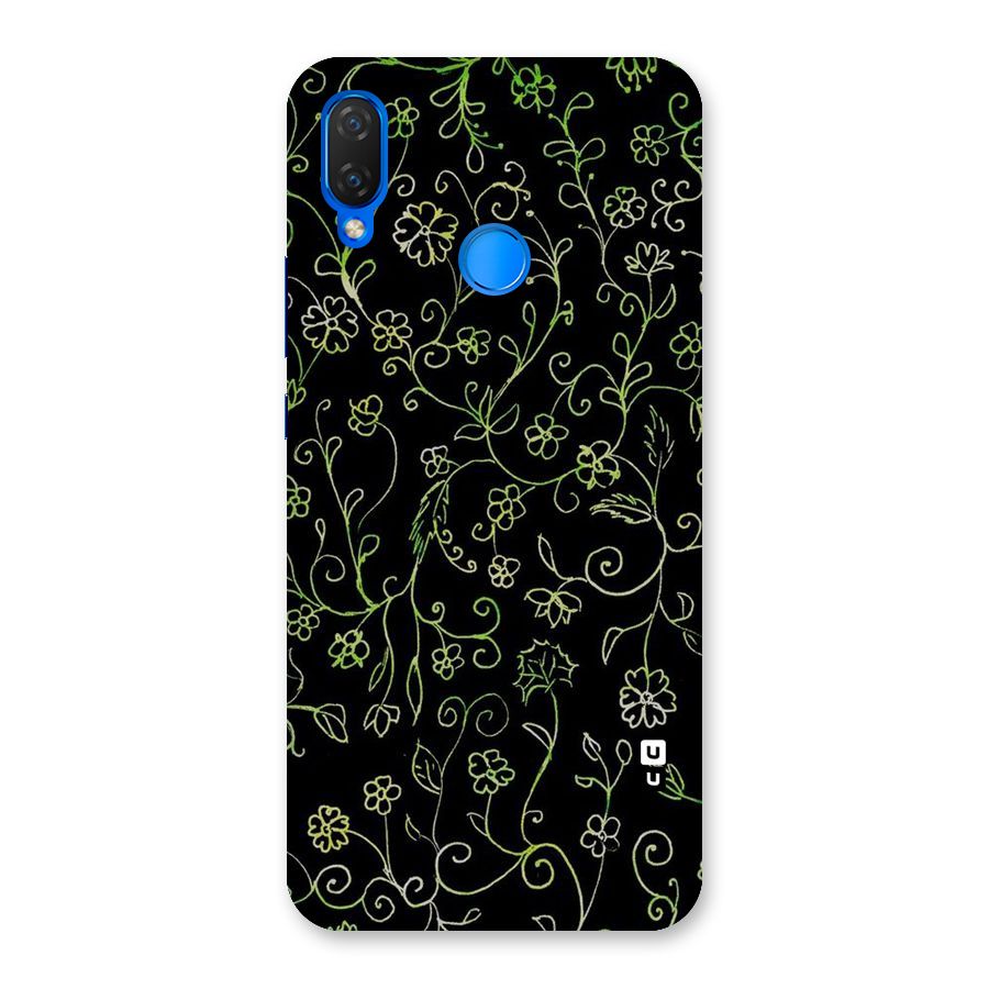 Green Leaves Back Case for Huawei P Smart+