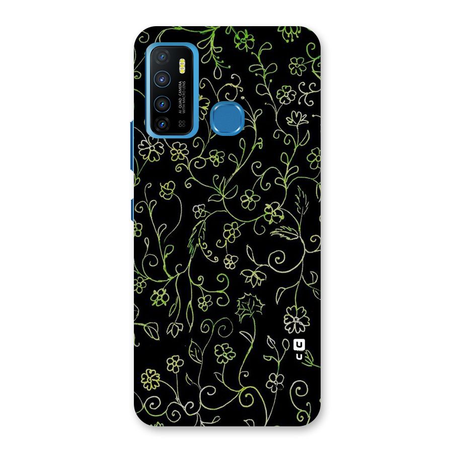 Green Leaves Back Case for Infinix Hot 9