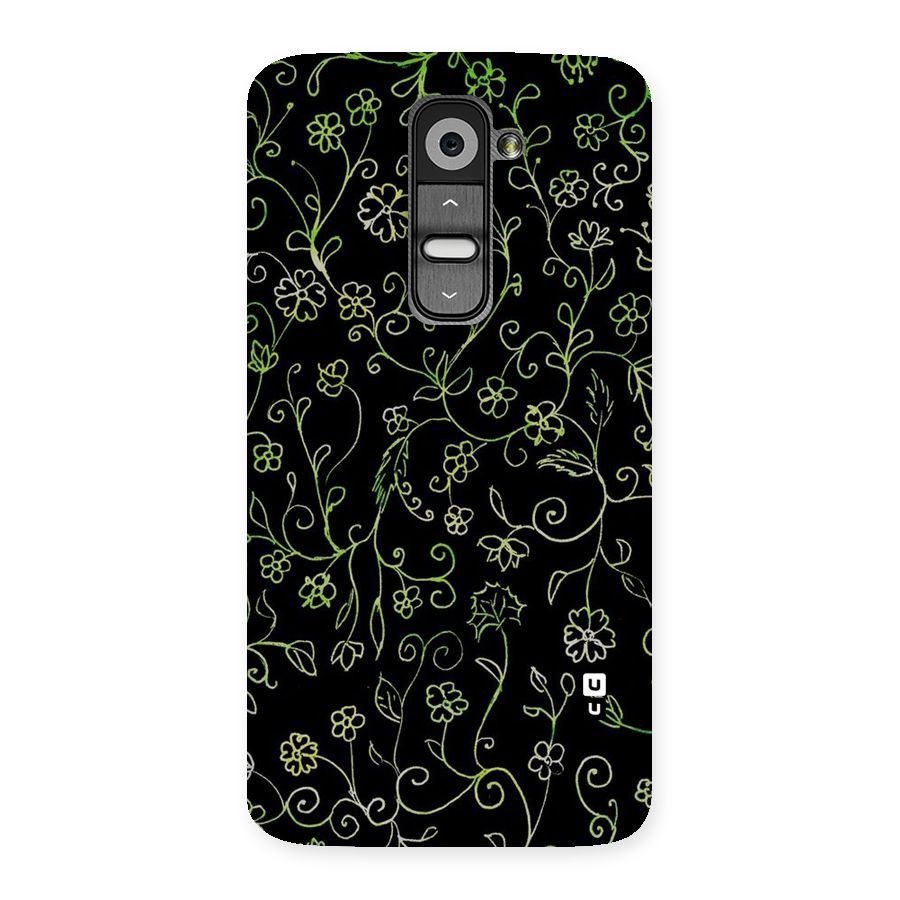 Green Leaves Back Case for LG G2