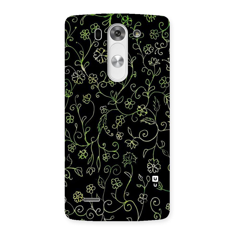 Green Leaves Back Case for LG G3 Mini
