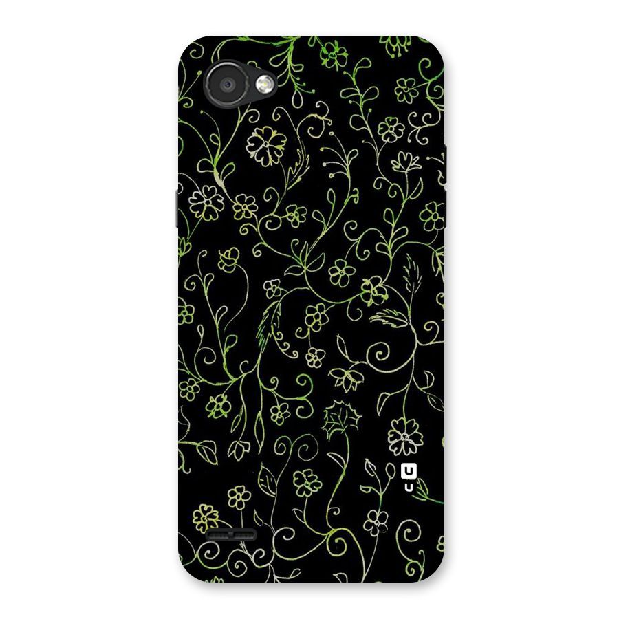 Green Leaves Back Case for LG Q6