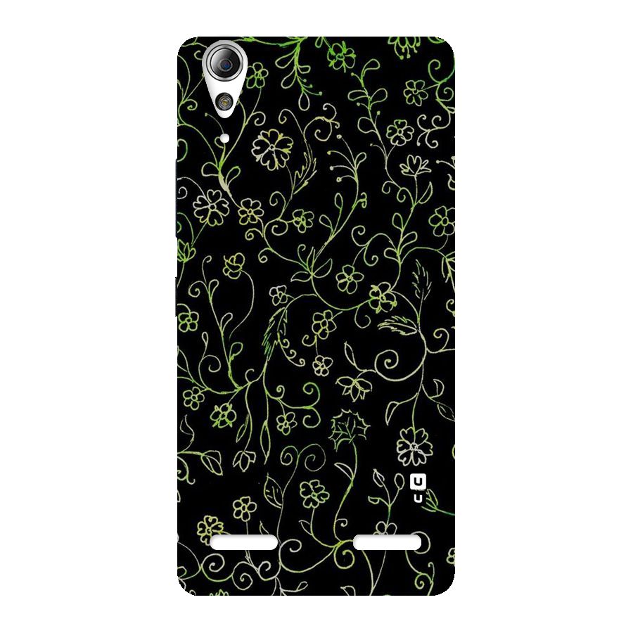 Green Leaves Back Case for Lenovo A6000