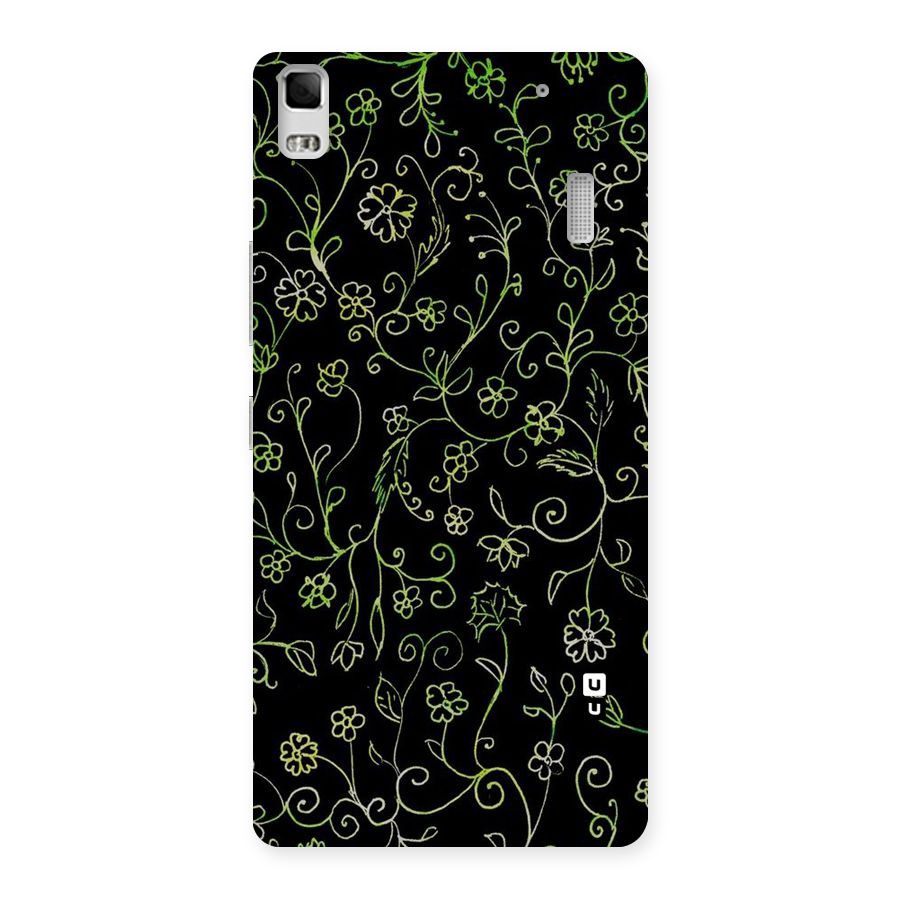 Green Leaves Back Case for Lenovo A7000