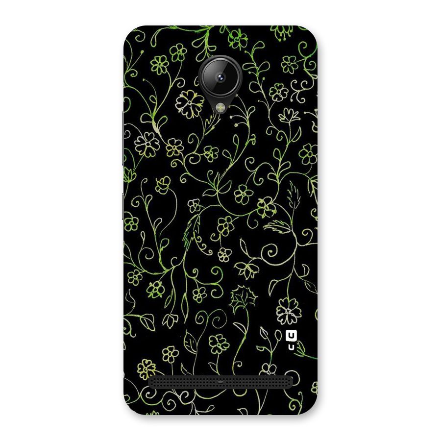 Green Leaves Back Case for Lenovo C2