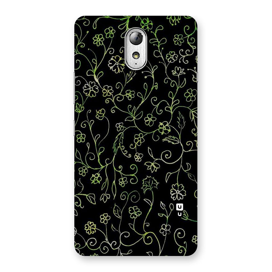 Green Leaves Back Case for Lenovo Vibe P1M