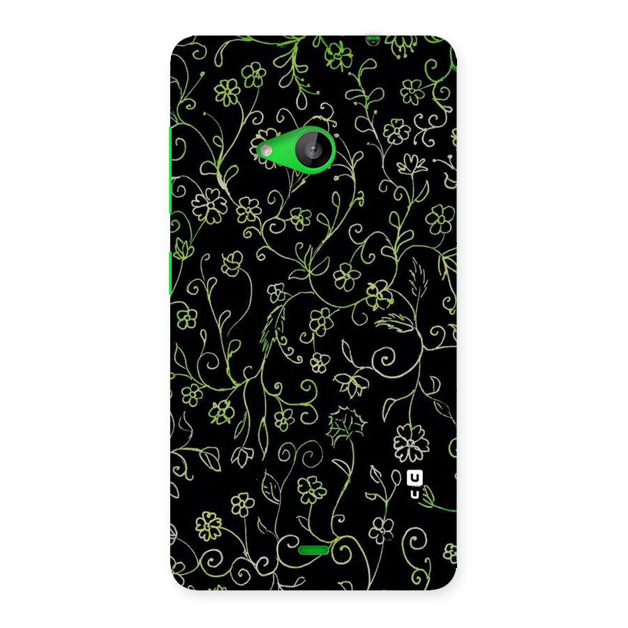 Green Leaves Back Case for Lumia 535