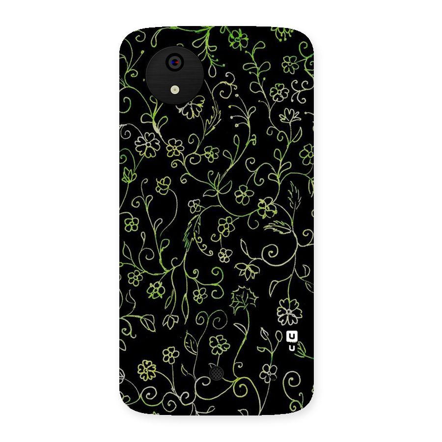 Green Leaves Back Case for Micromax Canvas A1