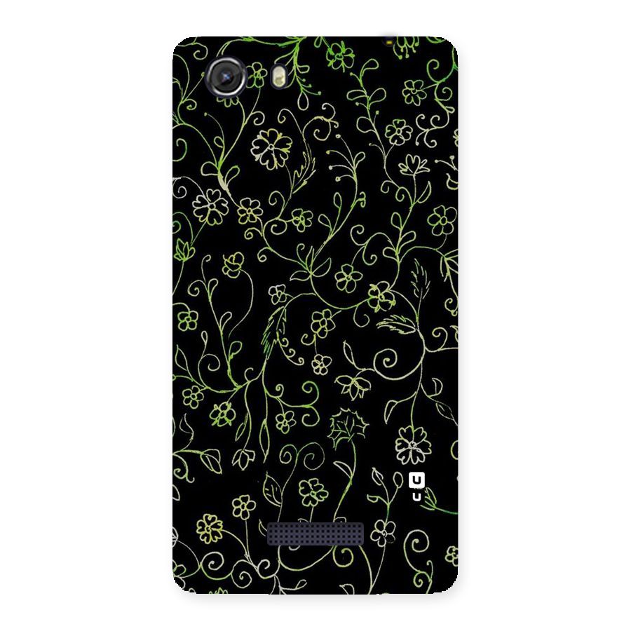 Green Leaves Back Case for Micromax Unite 3
