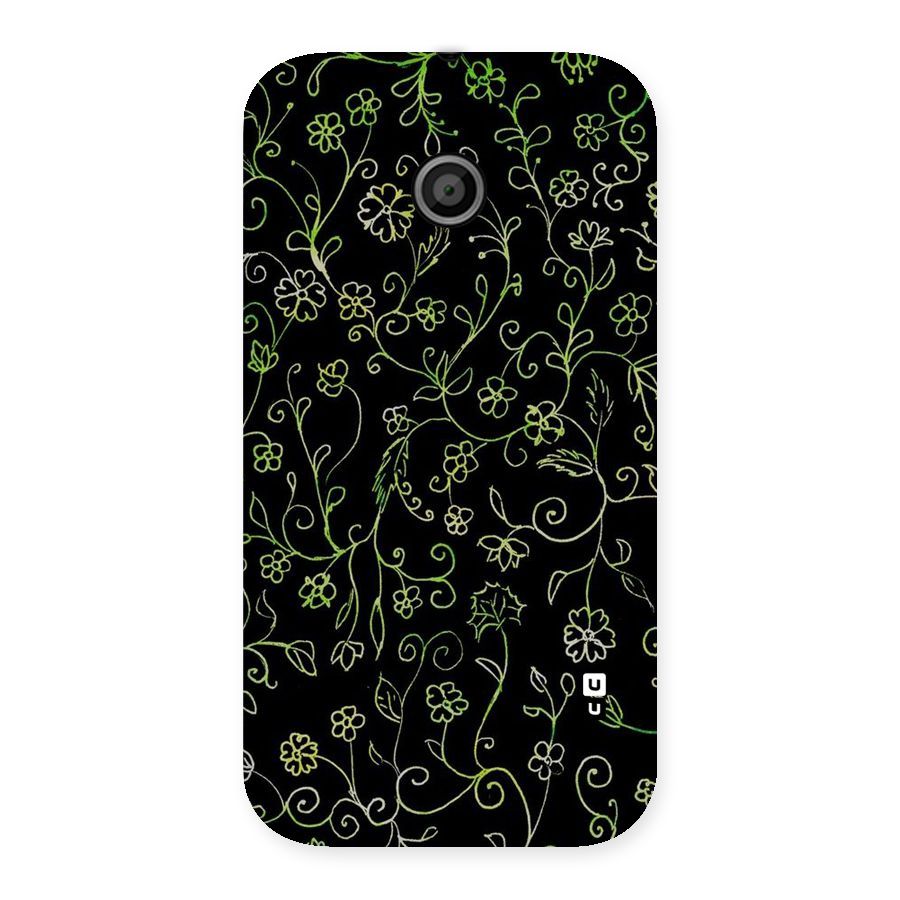 Green Leaves Back Case for Moto E