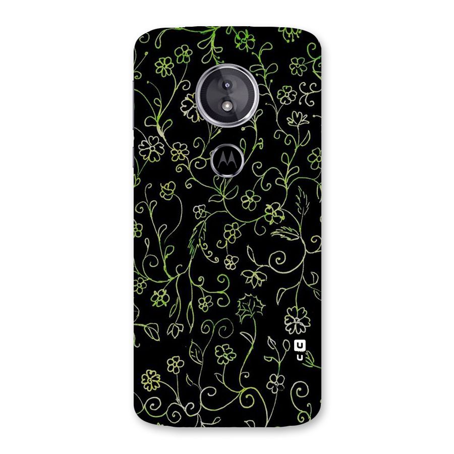 Green Leaves Back Case for Moto E5