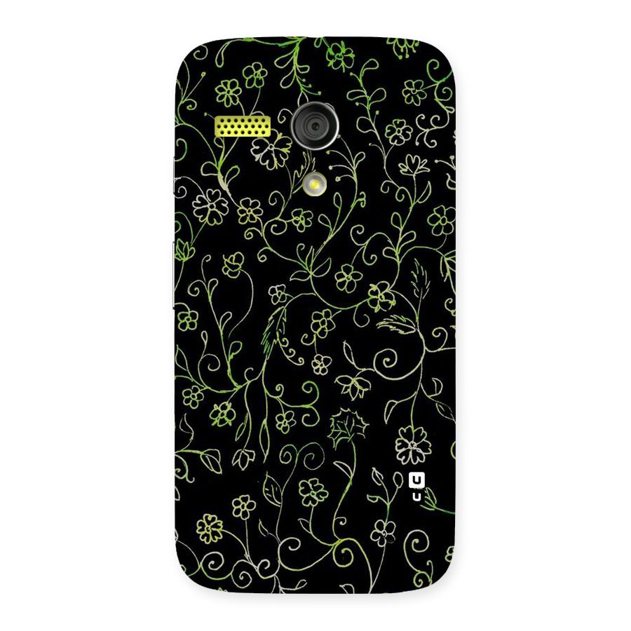 Green Leaves Back Case for Moto G