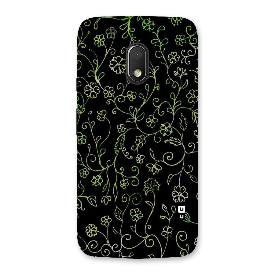 Green Leaves Back Case for Moto G4 Play