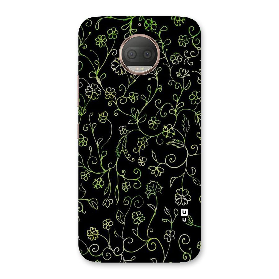 Green Leaves Back Case for Moto G5s Plus