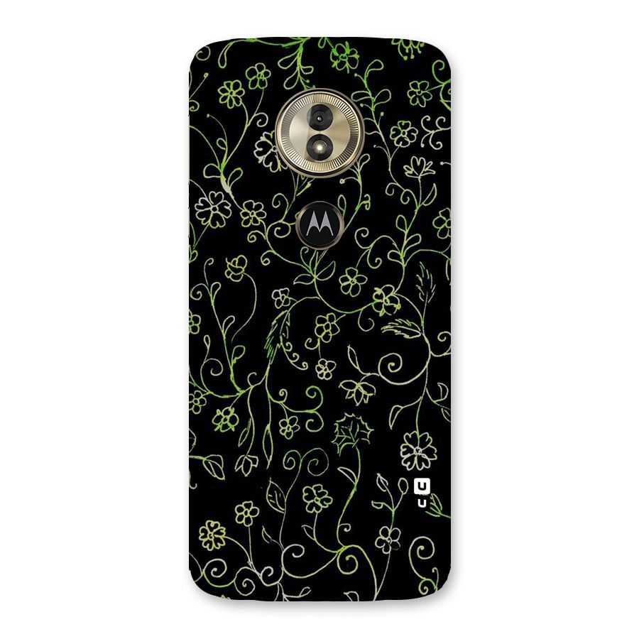 Green Leaves Back Case for Moto G6 Play