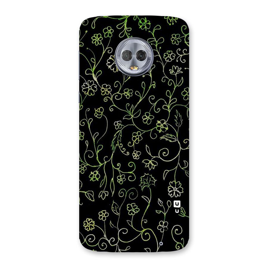 Green Leaves Back Case for Moto G6 Plus