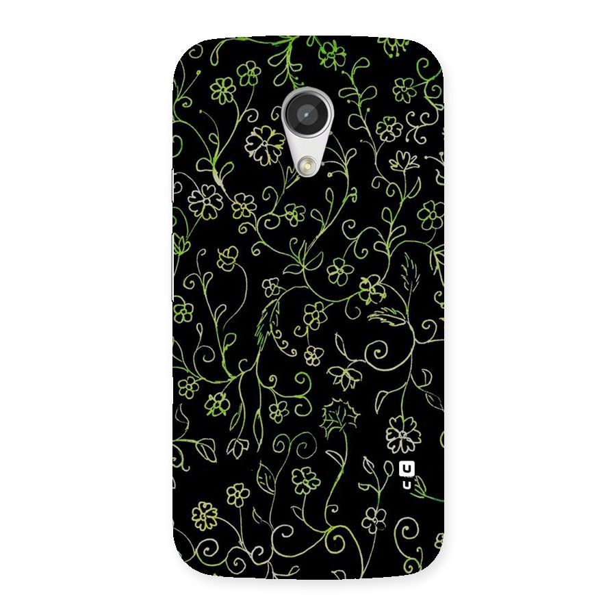 Green Leaves Back Case for Moto G 2nd Gen