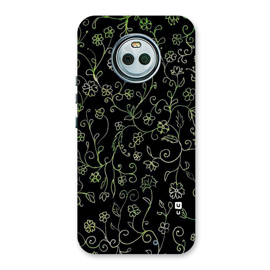Green Leaves Back Case for Moto X4