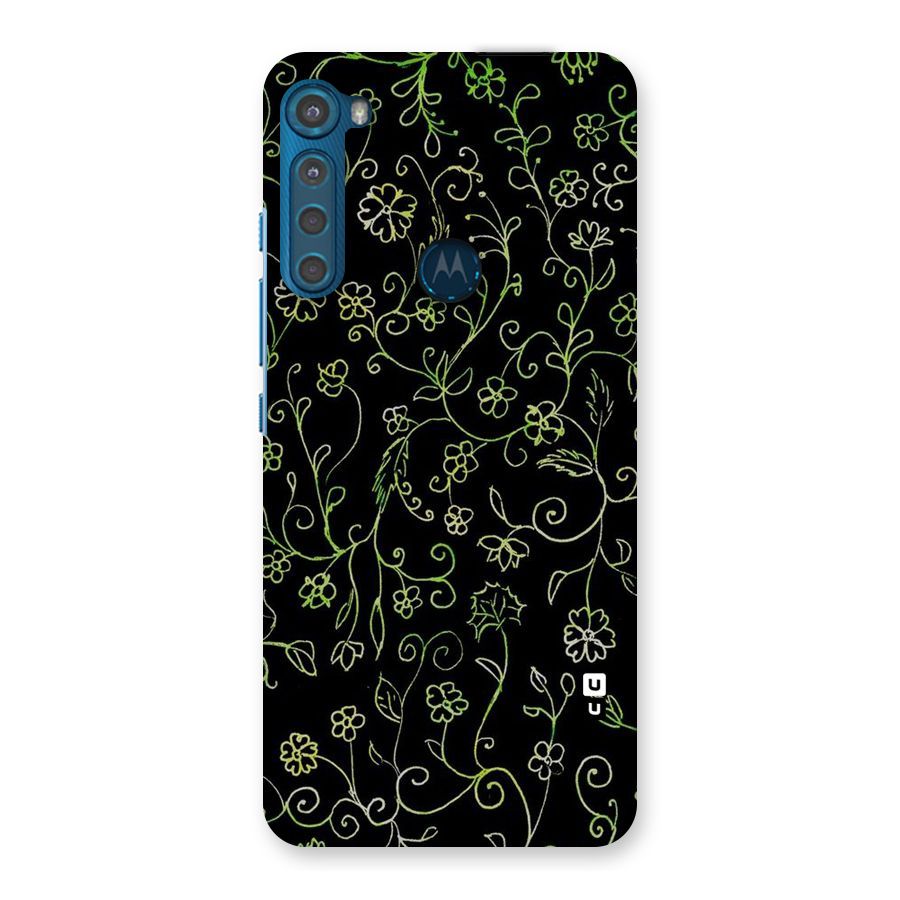 Green Leaves Back Case for Motorola One Fusion Plus