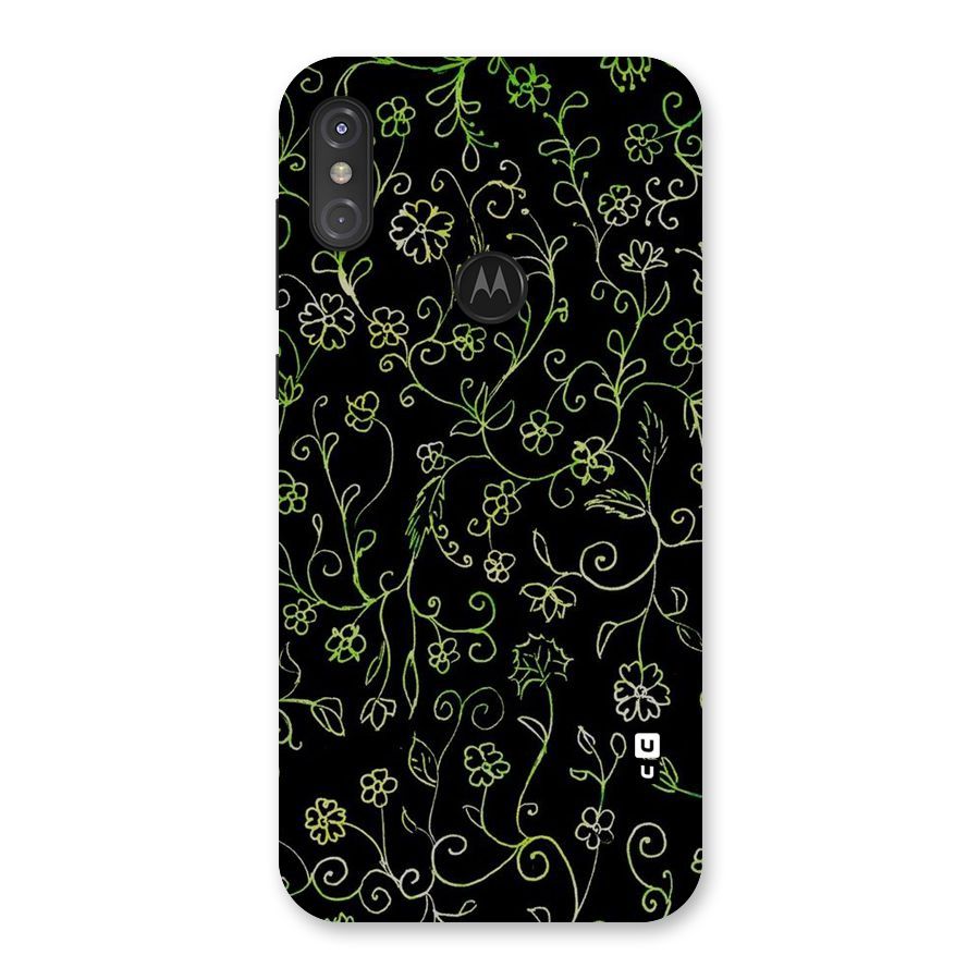 Green Leaves Back Case for Motorola One Power
