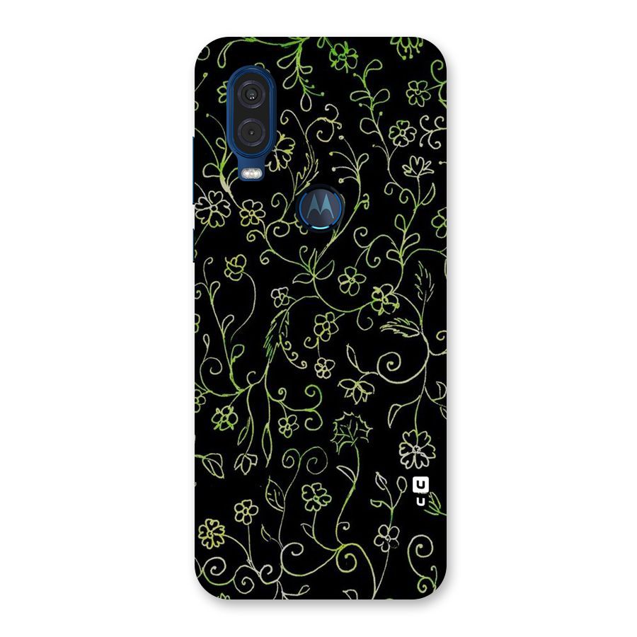 Green Leaves Back Case for Motorola One Vision