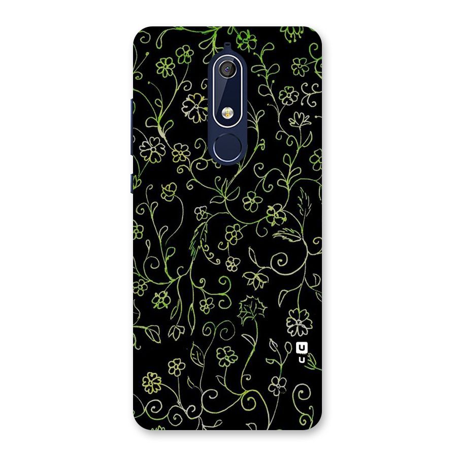 Green Leaves Back Case for Nokia 5.1