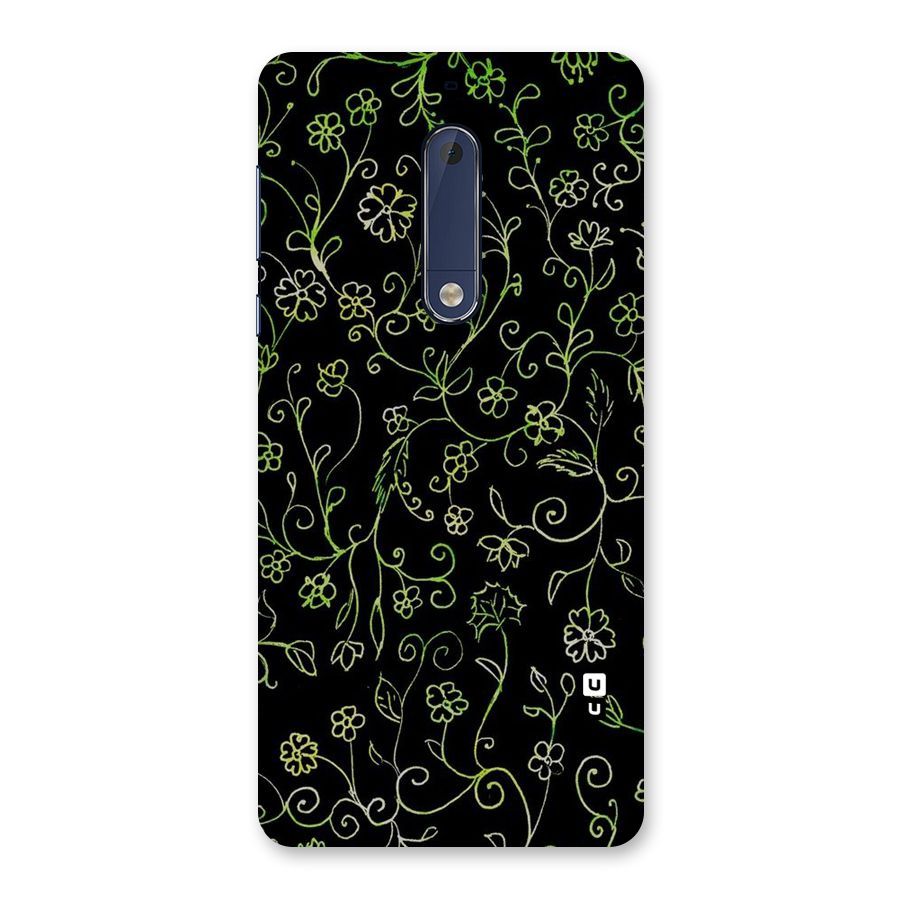 Green Leaves Back Case for Nokia 5