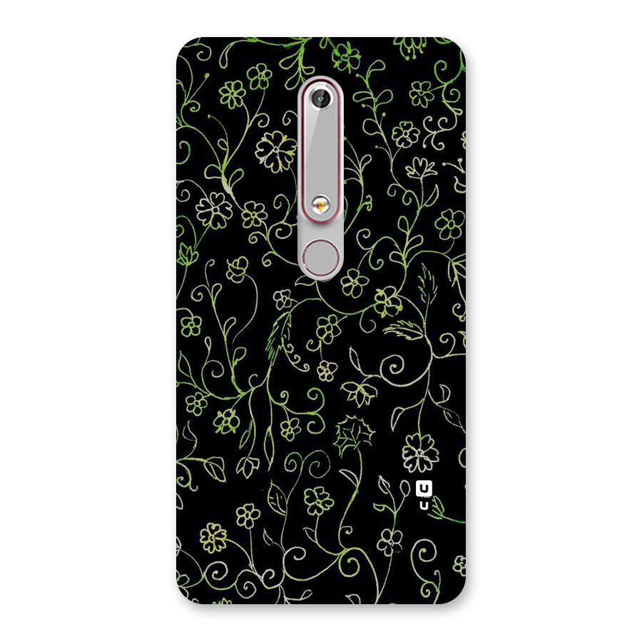 Green Leaves Back Case for Nokia 6.1