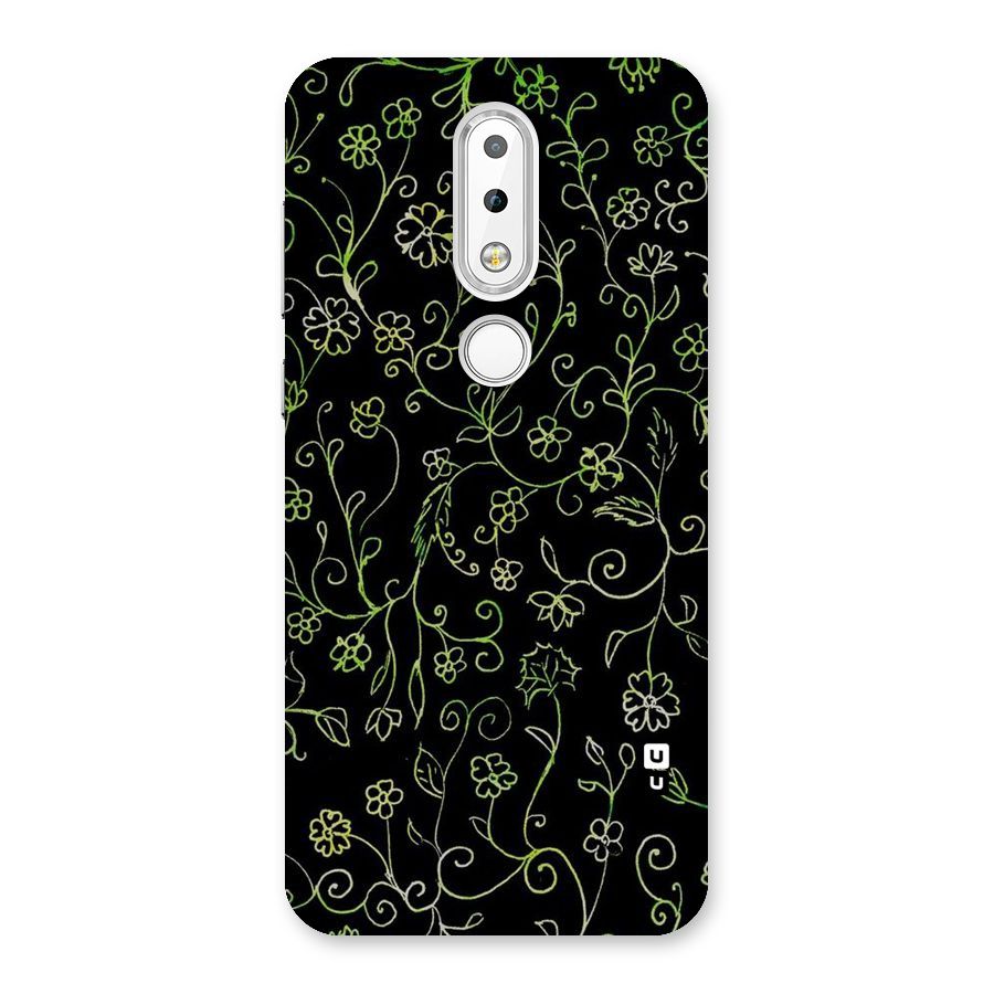 Green Leaves Back Case for Nokia 6.1 Plus