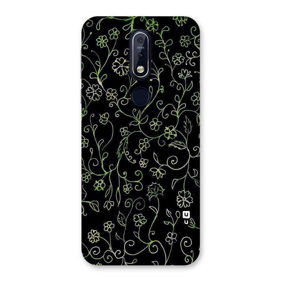 Green Leaves Back Case for Nokia 7.1