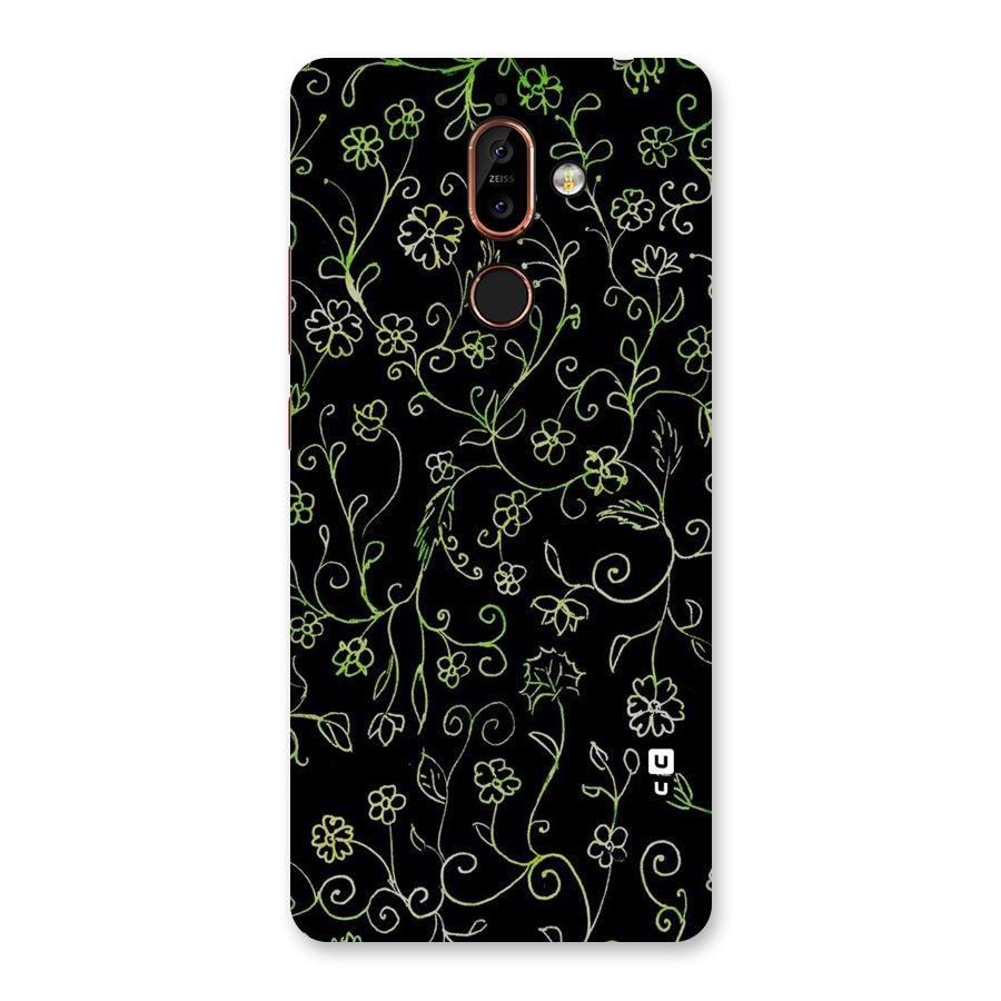Green Leaves Back Case for Nokia 7 Plus
