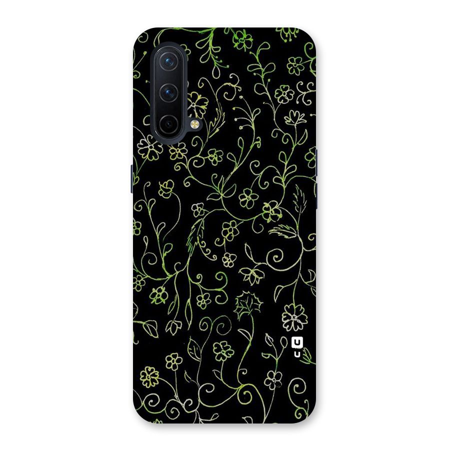 Green Leaves Back Case for OnePlus Nord CE 5G