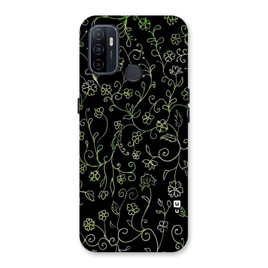 Green Leaves Back Case for Oppo A32