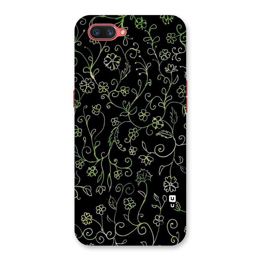 Green Leaves Back Case for Oppo A3s