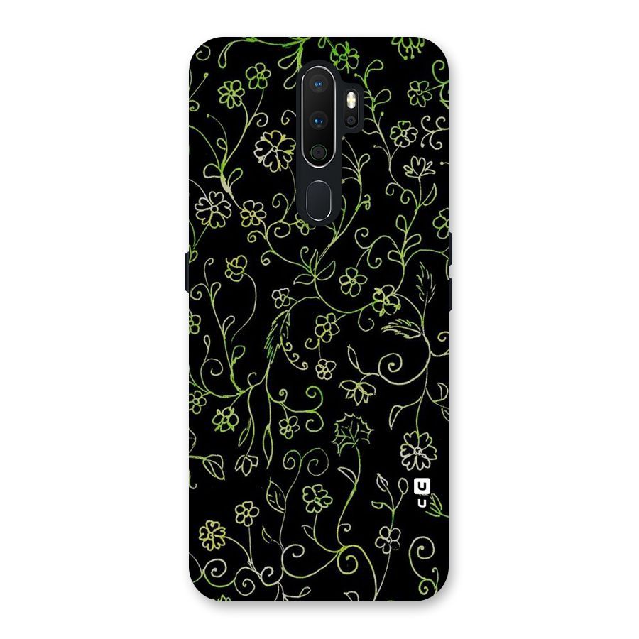 Green Leaves Back Case for Oppo A5 (2020)