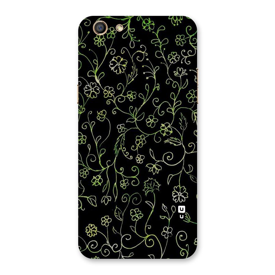 Green Leaves Back Case for Oppo F3