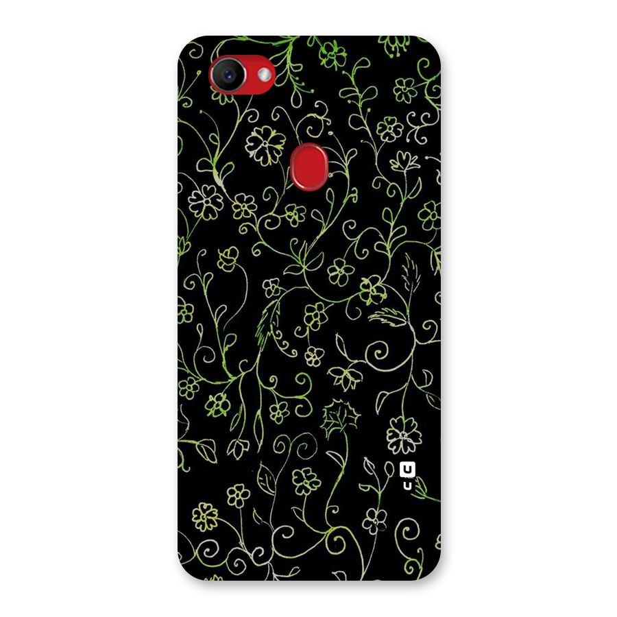 Green Leaves Back Case for Oppo F7