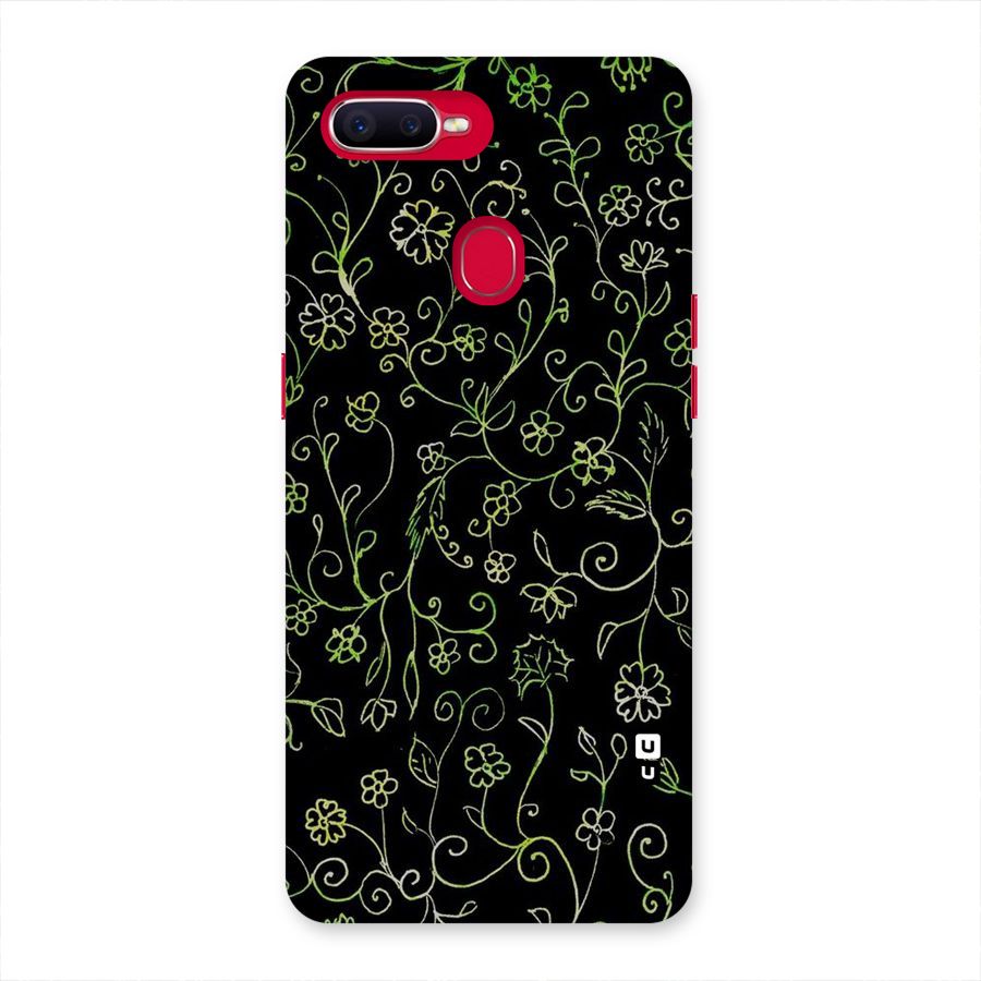 Green Leaves Back Case for Oppo F9 Pro