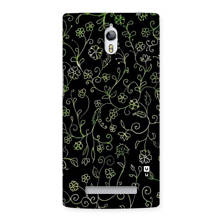 Green Leaves Back Case for Oppo Find 7