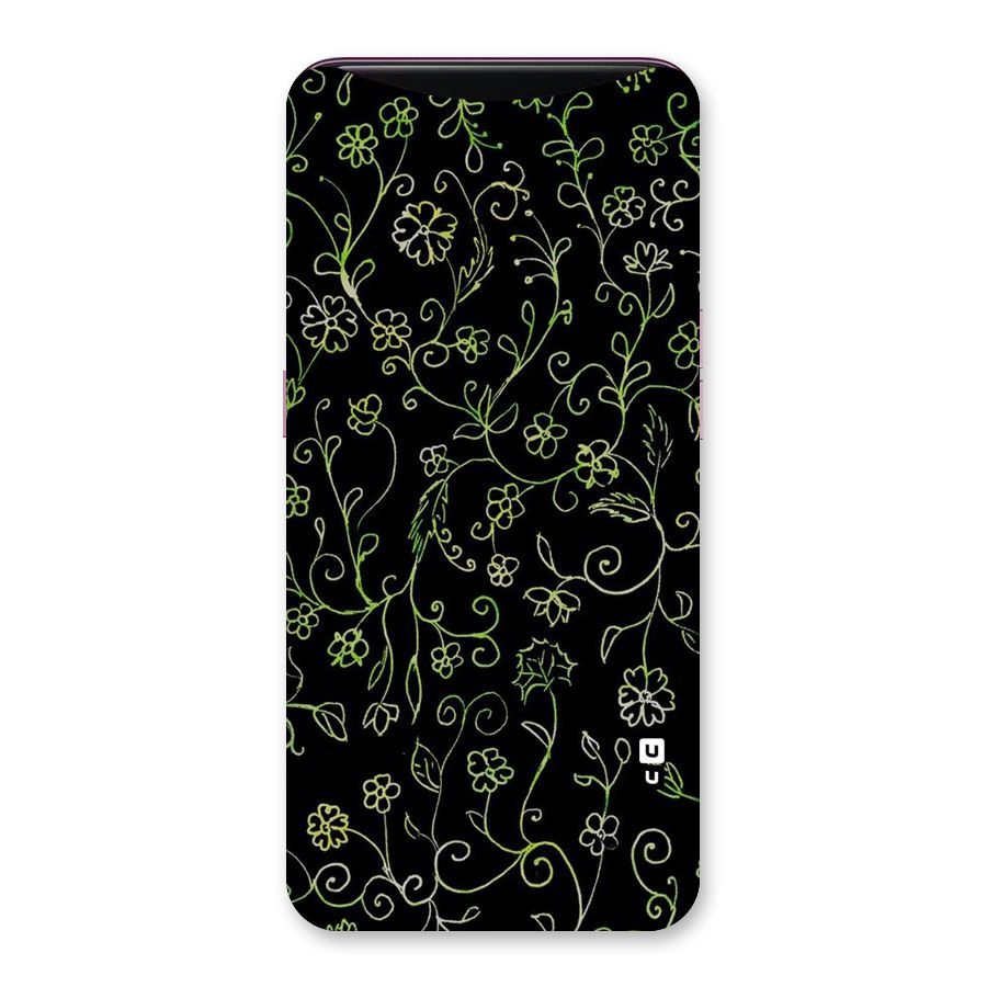 Green Leaves Back Case for Oppo Find X