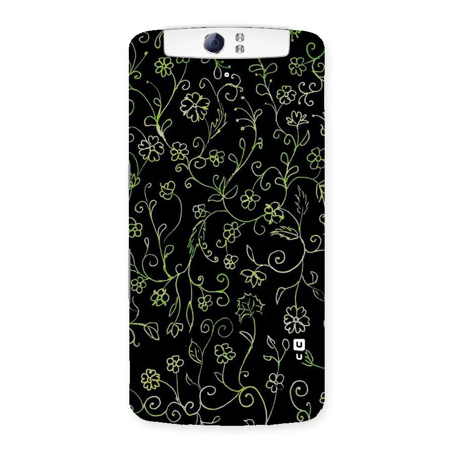 Green Leaves Back Case for Oppo N1