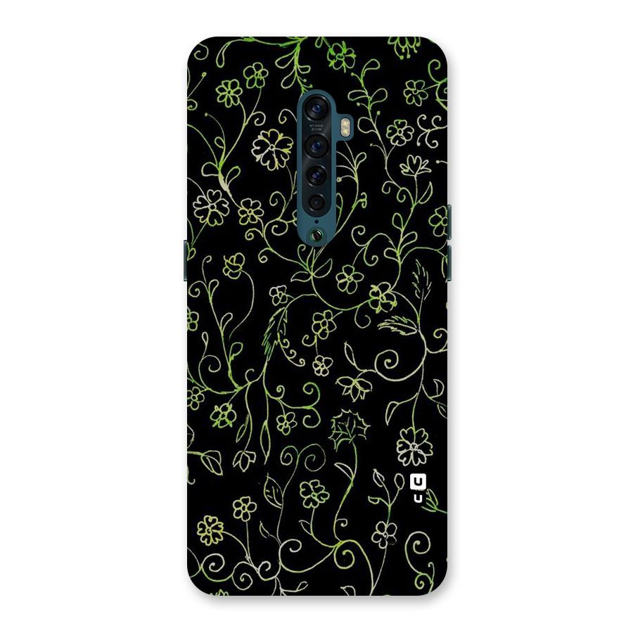 Green Leaves Back Case for Oppo Reno2