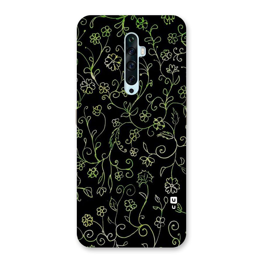 Green Leaves Back Case for Oppo Reno2 Z