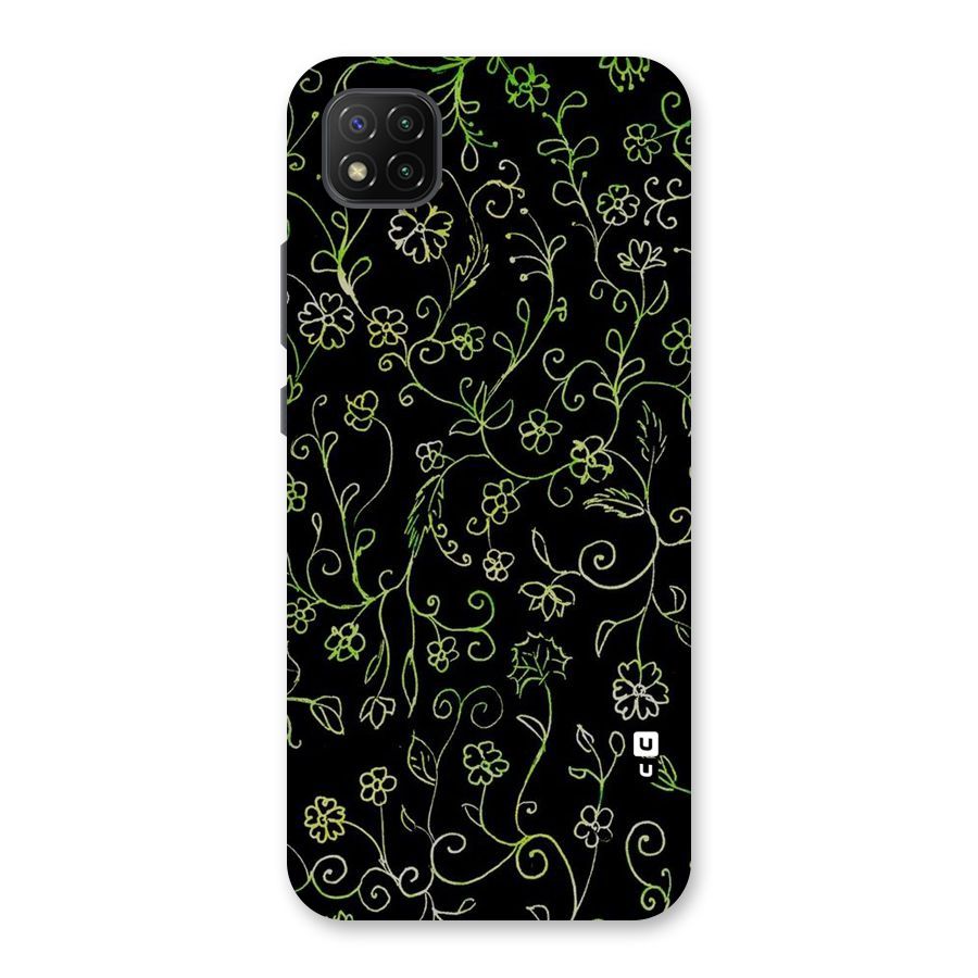 Green Leaves Back Case for Poco C3