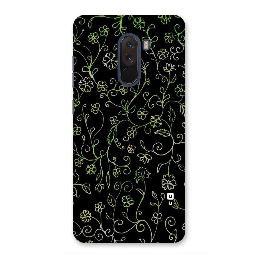 Green Leaves Back Case for Poco F1