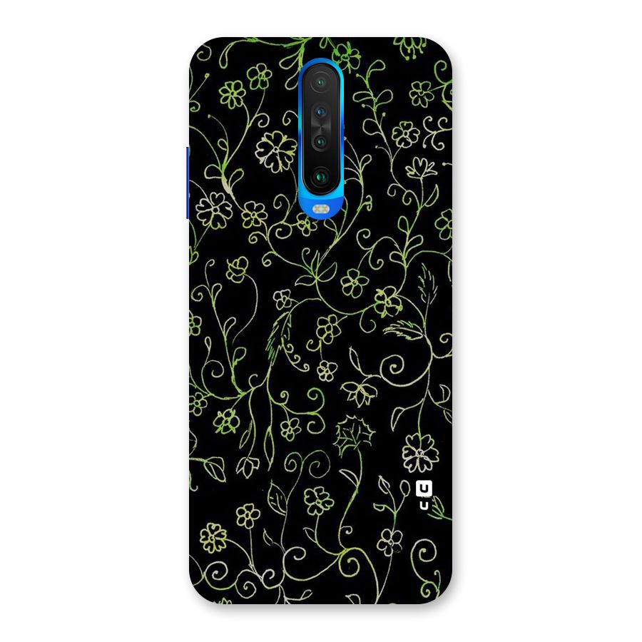Green Leaves Back Case for Poco X2