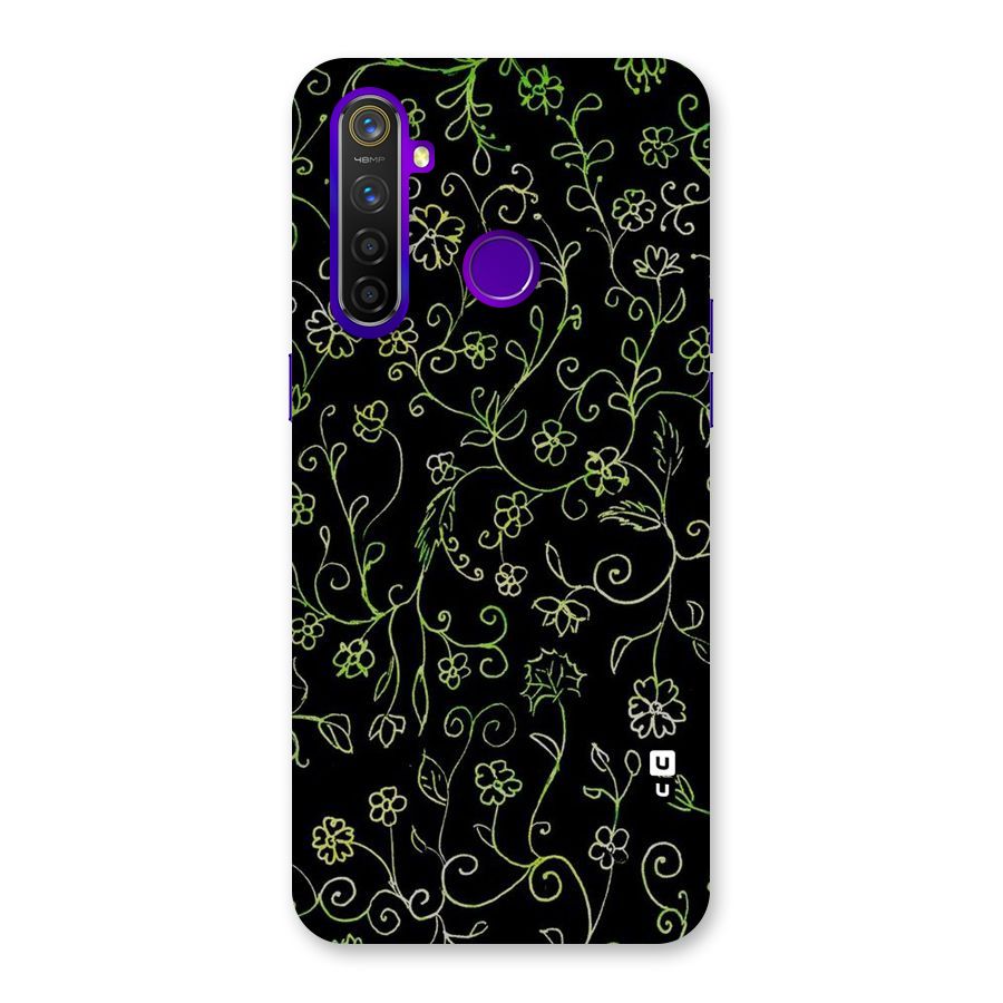Green Leaves Back Case for Realme 5 Pro