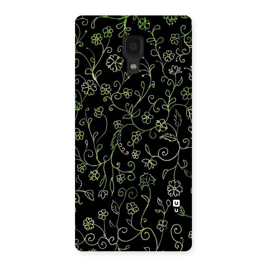Green Leaves Back Case for Redmi 1S
