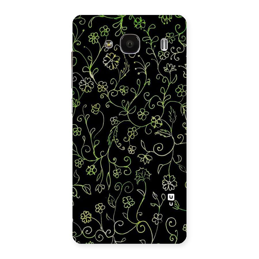 Green Leaves Back Case for Redmi 2 Prime
